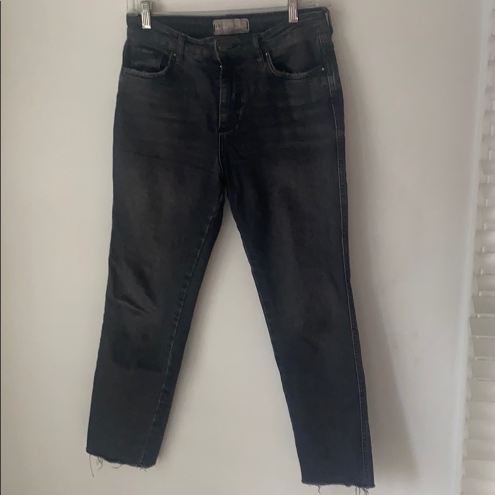 Free People High Waisted, Ankle Crop, 27